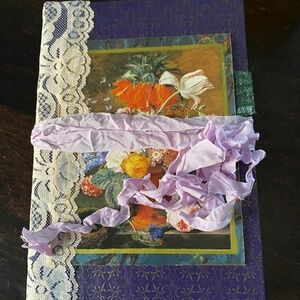 Handmade Language of Flowers Junk Journal